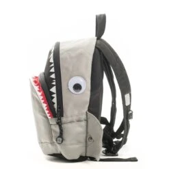 Pick & Pack Shark Shape Backpack S Grey -Mode Tassen Winkel image 10228