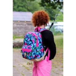 Pick & Pack Beautiful Butterfly Backpack M Navy -Mode Tassen Winkel image 10387