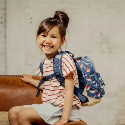 Pick & Pack Birds Backpack S Navy -Mode Tassen Winkel image 10426