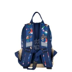 Pick & Pack Birds Backpack S Navy -Mode Tassen Winkel image 10429