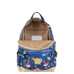 Pick & Pack Birds Backpack S Navy -Mode Tassen Winkel image 10430