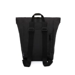 Lefrik Roll Mini Backpack Black -Mode Tassen Winkel image 10526
