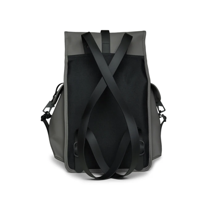 Rains Rucksack Cargo W3 Black Grey 4 Rains Rucksack Cargo W3 Black Grey - Afbeelding 4