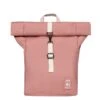 Lefrik Roll Mini Backpack Dust Pink