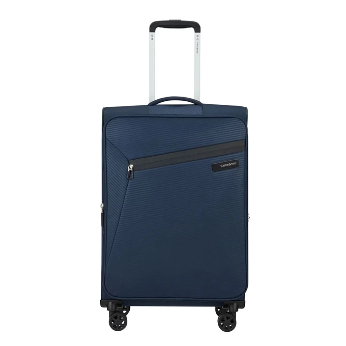 Samsonite Litebeam Spinner 66 EXP Midnight Blue 1 Samsonite Litebeam Spinner 66 EXP Midnight Blue