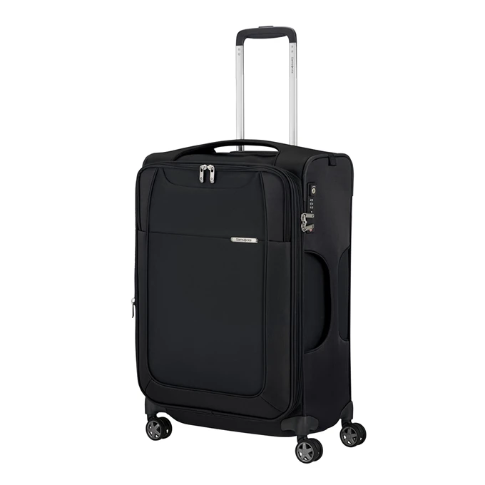 Samsonite D'Lite Spinner 63 Exp Black 1 Samsonite D'Lite Spinner 63 Exp Black