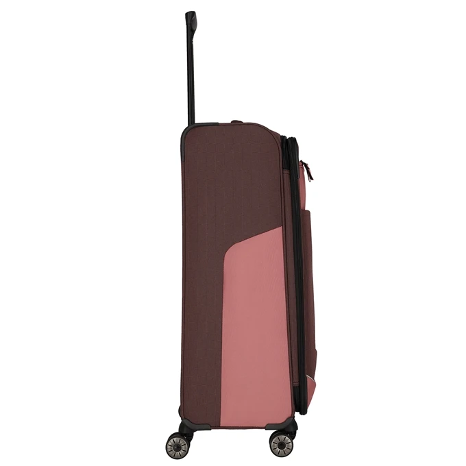 Travelite Viia 4 Wheel Trolley L Expandable Rose 5 Travelite Viia 4 Wheel Trolley L Expandable Rose - Afbeelding 5