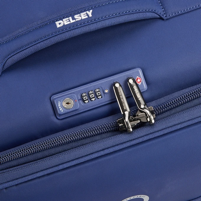 Delsey Brochant 2.0 Trolley 78 Expandable Blue 7 Delsey Brochant 2.0 Trolley 78 Expandable Blue - Afbeelding 7