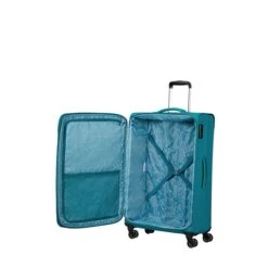 American Tourister Pulsonic Spinner 81 EXP Stone Teal -Mode Tassen Winkel image 1384