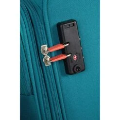 American Tourister Pulsonic Spinner 81 EXP Stone Teal -Mode Tassen Winkel image 1385