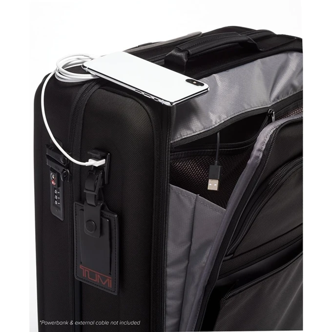 Tumi Alpha International Slim Super Leger Black 5 Tumi Alpha International Slim Super Leger Black - Afbeelding 5