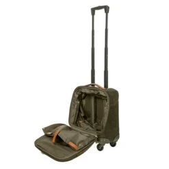 Bric's Life Pilot Case Olive -Mode Tassen Winkel image 1503