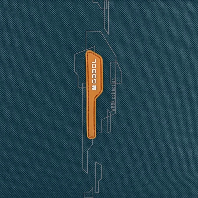 Gabol Week Eco Pilot Case Turquoise 7 Gabol Week Eco Pilot Case Turquoise - Afbeelding 7