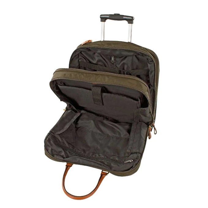 Bric's X-Travel Pilotcase Olive 4 Bric's X-Travel Pilotcase Olive - Afbeelding 4
