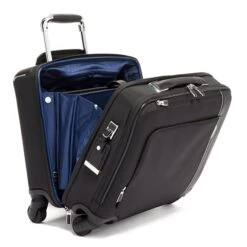 Tumi Arrivé Compact 4 Wheel Briefcase Black 10 Tumi Arrivé Compact 4 Wheel Briefcase Black -Mode Tassen Winkel image 1527