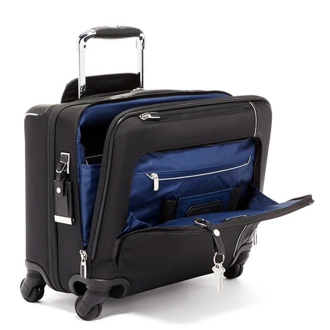 Tumi Arrivé Compact 4 Wheel Briefcase Black 5 Tumi Arrivé Compact 4 Wheel Briefcase Black - Afbeelding 5