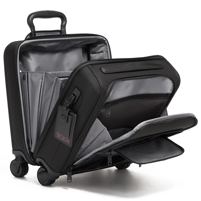 Tumi Alpha Compact 4 Wheel Brief Black 3 Tumi Alpha Compact 4 Wheel Brief Black - Afbeelding 3
