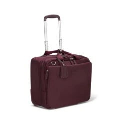 Lipault 4BIZ Rolling Tote Bordeaux -Mode Tassen Winkel image 1660