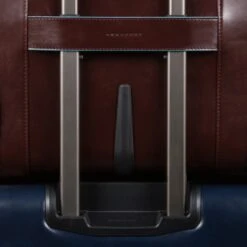 Piquadro Black Square Briefcase With Wheels Brown 15 Piquadro Black Square Briefcase With Wheels Brown -Mode Tassen Winkel image 1720