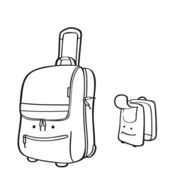 Reisenthel Kids Trolley XS Cats And Dogs Mint -Mode Tassen Winkel image 1873