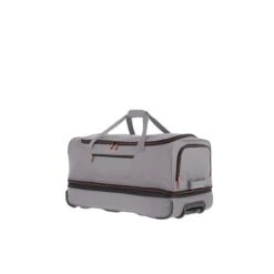 Travelite Basics Wheeled Duffle 70 Expandable Grey 19 Travelite Basics Wheeled Duffle 70 Expandable Grey -Mode Tassen Winkel image 1985
