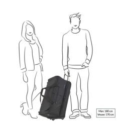 Travelite Basics Wheeled Duffle 70 Expandable Grey 23 Travelite Basics Wheeled Duffle 70 Expandable Grey -Mode Tassen Winkel image 1989