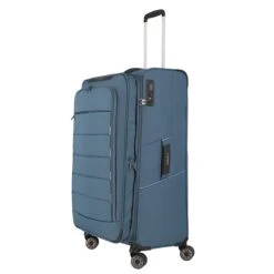 Travelite Skaii 4 Wheel Trolley L Expandable Blue 14 Travelite Skaii 4 Wheel Trolley L Expandable Blue -Mode Tassen Winkel image 2023