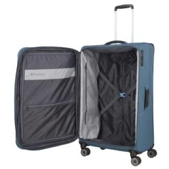 Travelite Skaii 4 Wheel Trolley L Expandable Blue 15 Travelite Skaii 4 Wheel Trolley L Expandable Blue -Mode Tassen Winkel image 2024