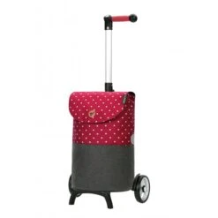 Andersen Unus Shopper Fun Dukko Boodschappentrolley Red