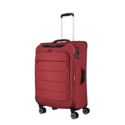 Travelite Skaii 4 Wheel Trolley M Expandable Red -Mode Tassen Winkel image 2191