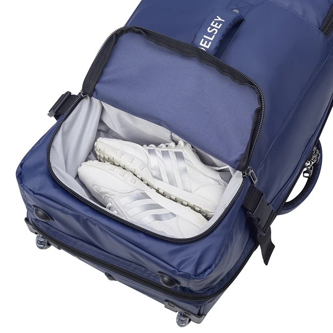 Delsey Raspail 2-Wheel Trolley Duffle Bag 64 Blue 8 Delsey Raspail 2-Wheel Trolley Duffle Bag 64 Blue - Afbeelding 8