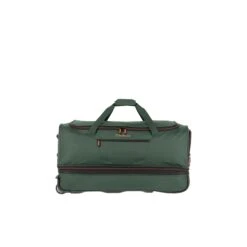 Travelite Basics Wheeled Duffle 70 Expandable Dark Green 8 Travelite Basics Wheeled Duffle 70 Expandable Dark Green -Mode Tassen Winkel image 2287