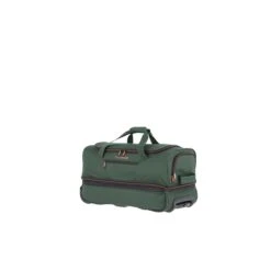 Travelite Basics Wheeled Duffle 55 Expandable Dark Green -Mode Tassen Winkel image 2658
