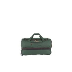 Travelite Basics Wheeled Duffle 55 Expandable Dark Green -Mode Tassen Winkel image 2659