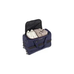 Travelite Basics Wheeled Duffle 55 Expandable Marine -Mode Tassen Winkel image 2715