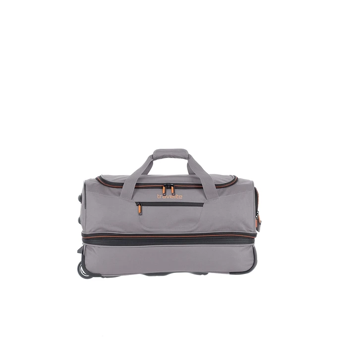 Travelite Basics Wheeled Duffle 55 Expandable Grey 5 Travelite Basics Wheeled Duffle 55 Expandable Grey - Afbeelding 5