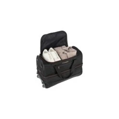Travelite Basics Wheeled Duffle 55 Expandable Black -Mode Tassen Winkel image 2773