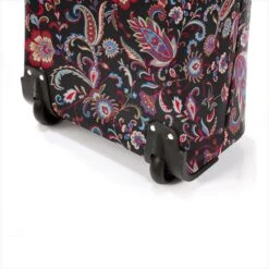 Reisenthel Shopping Trolley M Frame Paisley Black -Mode Tassen Winkel image 3011