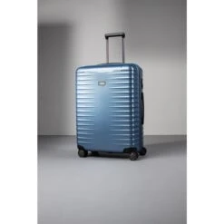 TITAN Litron 4 Wheel Trolley M Ice Blue -Mode Tassen Winkel image 319