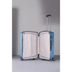 TITAN Litron 4 Wheel Trolley M Ice Blue -Mode Tassen Winkel image 322