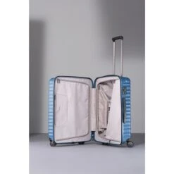 TITAN Litron 4 Wheel Trolley M Ice Blue -Mode Tassen Winkel image 323