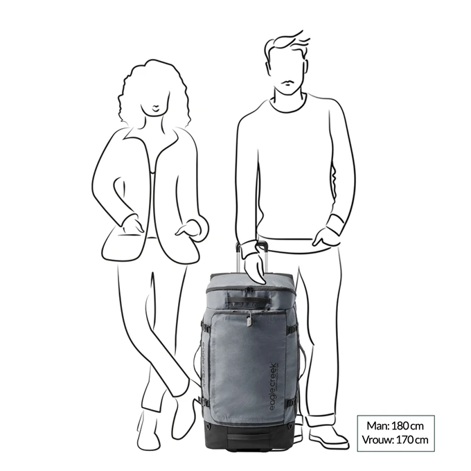 Eagle Creek Cargo Hauler XT Wheeled Duffel 120L/32" Safari Brown 2 Eagle Creek Cargo Hauler XT Wheeled Duffel 120L/32" Safari Brown - Afbeelding 2