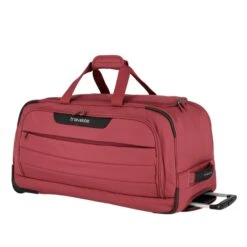 Travelite Skaii Wheeled Duffle Red -Mode Tassen Winkel image 3897