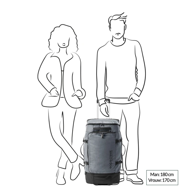 Eagle Creek Cargo Hauler XT Wheeled Duffel 90L/29" Earth Red 2 Eagle Creek Cargo Hauler XT Wheeled Duffel 90L/29" Earth Red - Afbeelding 2