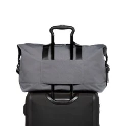 Tumi Alpha Double EXPansion Satchel Meteor Grey -Mode Tassen Winkel image 4035