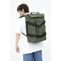 Lefrik Wanderer Duffle Vandra Dark Sage Ripstop -Mode Tassen Winkel image 4282