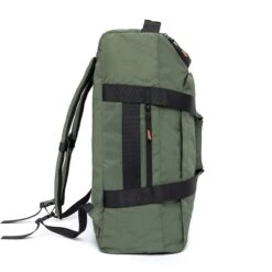 Lefrik Wanderer Duffle Vandra Dark Sage Ripstop -Mode Tassen Winkel image 4283