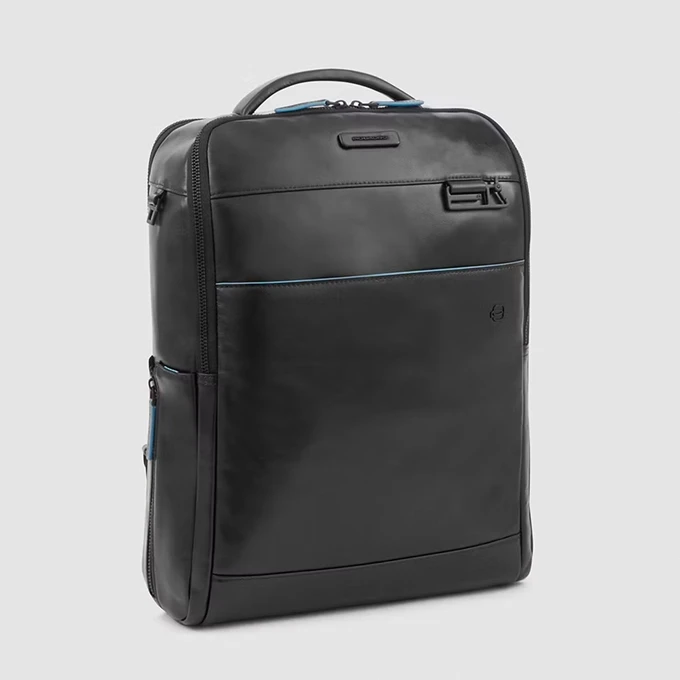 Piquadro Blue Square Computer Backpack Plain With IPad Pro Black 3 Piquadro Blue Square Computer Backpack Plain With IPad Pro Black - Afbeelding 3