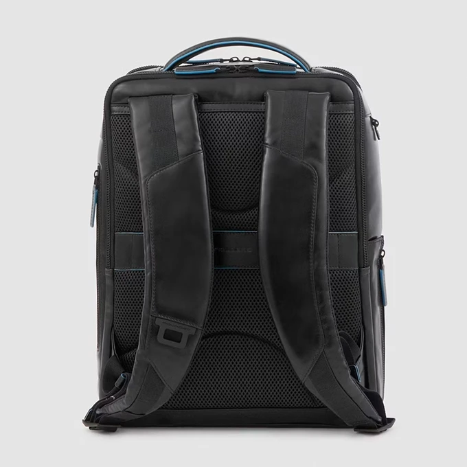 Piquadro Blue Square Computer Backpack Plain With IPad Pro Black 4 Piquadro Blue Square Computer Backpack Plain With IPad Pro Black - Afbeelding 4