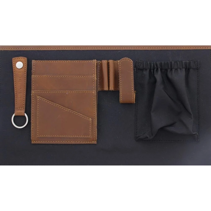 Plevier Navigator Morse Aktetas 2 Vaks 15.6" Donkerbruin 6 Plevier Navigator Morse Aktetas 2 Vaks 15.6" Donkerbruin - Afbeelding 6